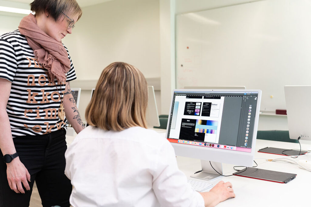 Visual design -opintolinja